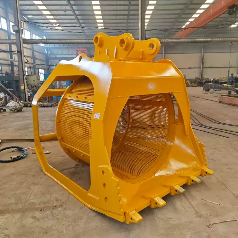 Hydraulinen pyörivä seulakauha PC 240 -kaivukoneeseen